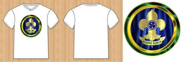 Camiseta Branca Modalidade Básico