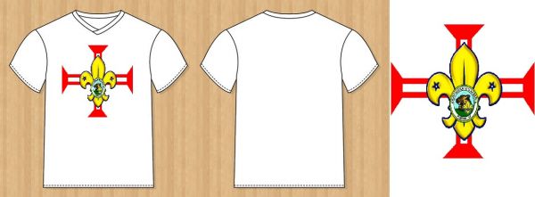 Camiseta Branca Bandeira 322/SP GEMA